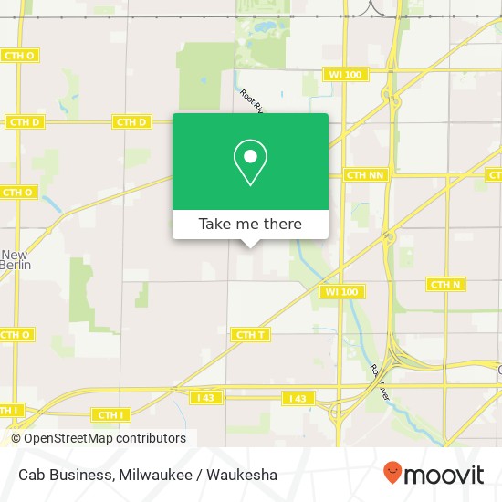 Cab Business map