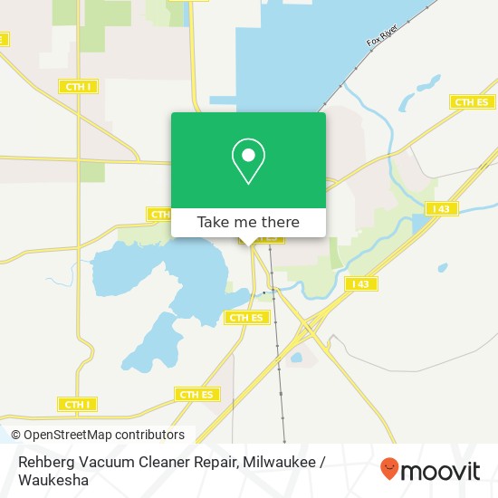 Rehberg Vacuum Cleaner Repair map