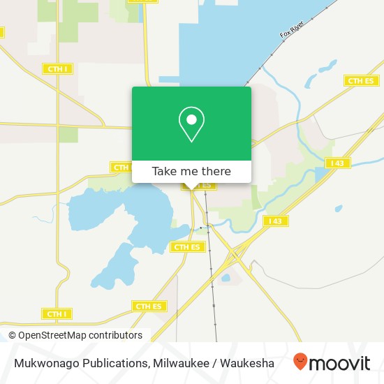 Mukwonago Publications map
