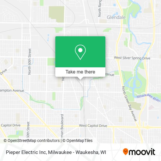 Pieper Electric Inc map