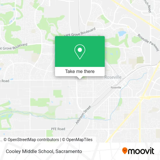 Mapa de Cooley Middle School