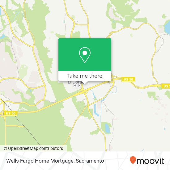 Wells Fargo Home Mortgage map