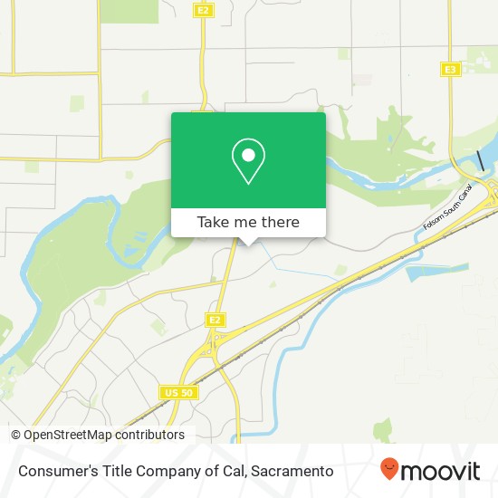 Consumer's Title Company of Cal map