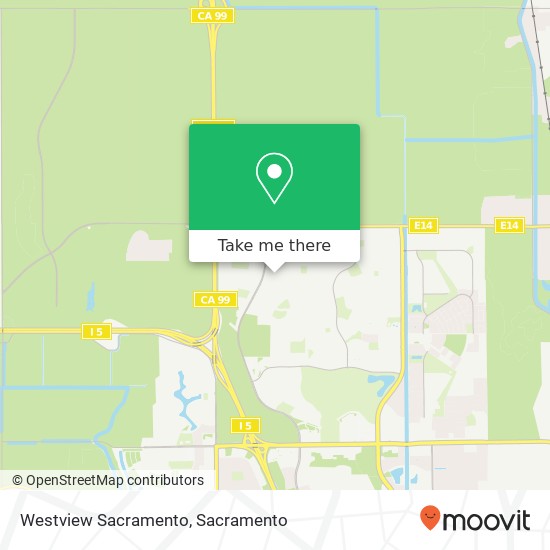 Westview Sacramento map