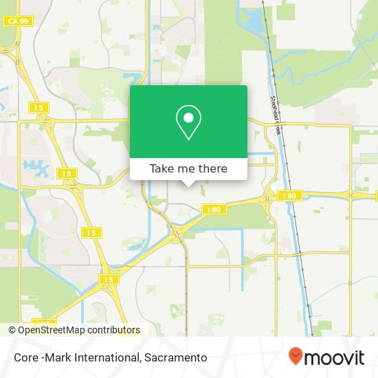 Core -Mark International map
