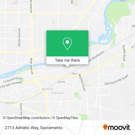 2713 Adriatic Way map