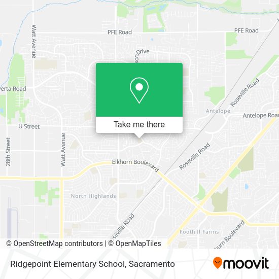 Ridgepoint Elementary School map