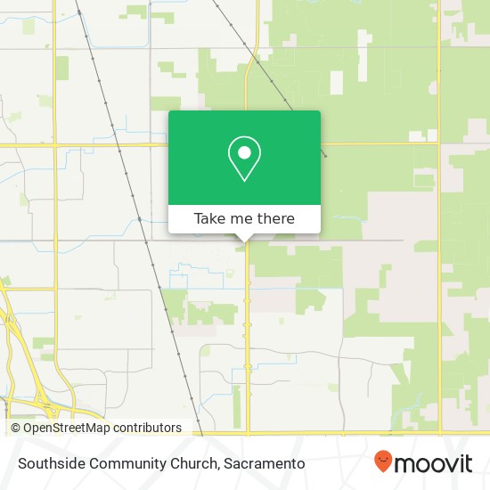 Southside Community Church map