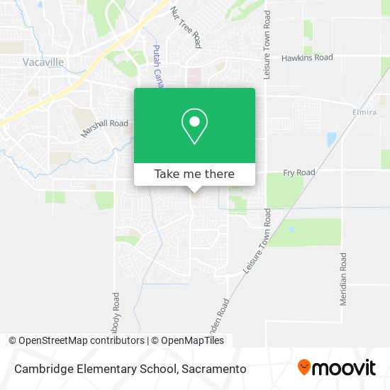 Cambridge Elementary School map