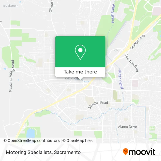 Motoring Specialists map
