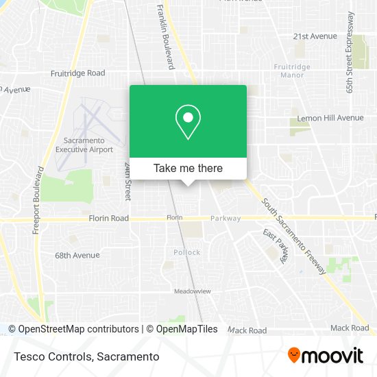 Tesco Controls map