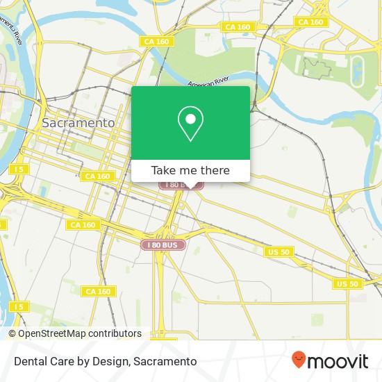 Dental Care by Design map
