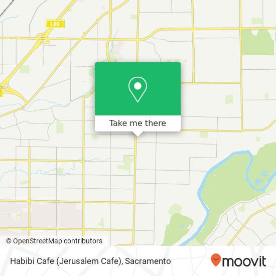 Habibi Cafe (Jerusalem Cafe) map