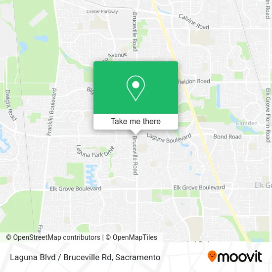 Mapa de Laguna Blvd / Bruceville Rd