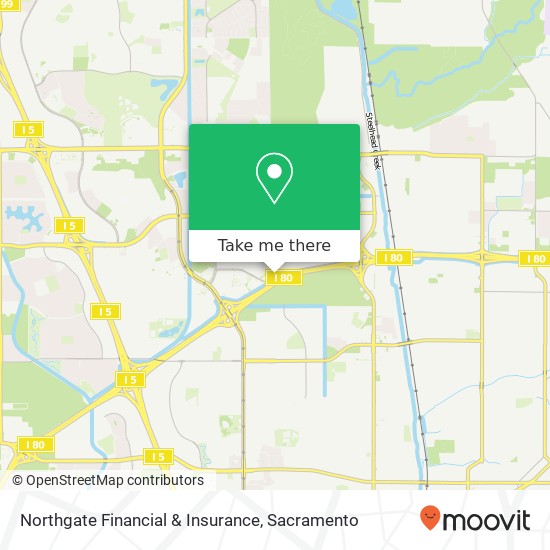 Mapa de Northgate Financial & Insurance