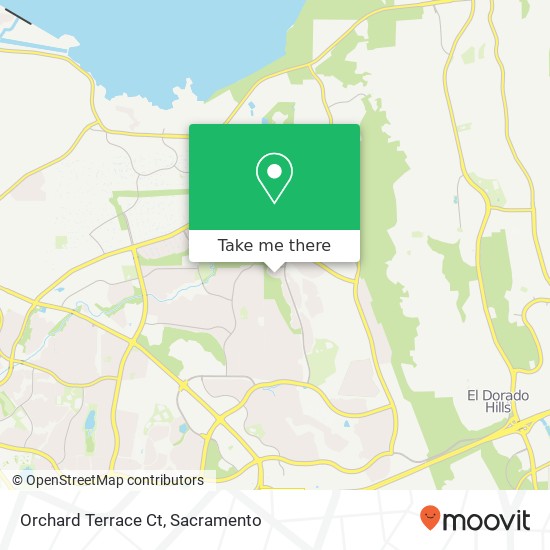Mapa de Orchard Terrace Ct