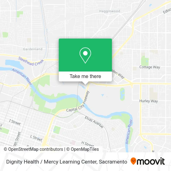 Dignity Health / Mercy Learning Center map