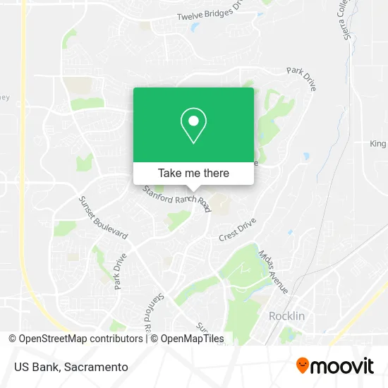 Mapa de US Bank