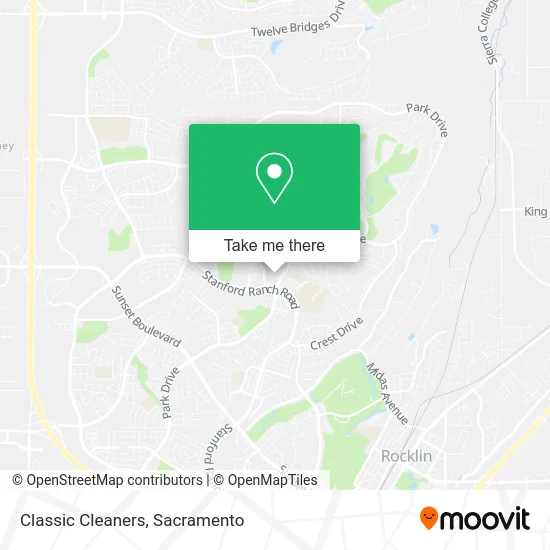 Mapa de Classic Cleaners