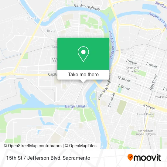 Mapa de 15th St / Jefferson Blvd