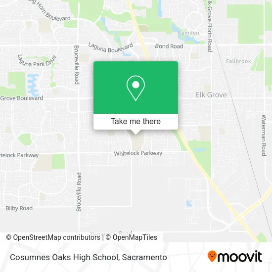 Mapa de Cosumnes Oaks High School