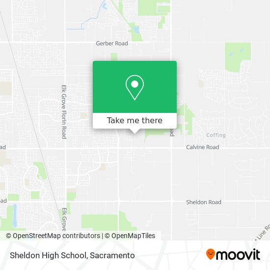Sheldon High School map