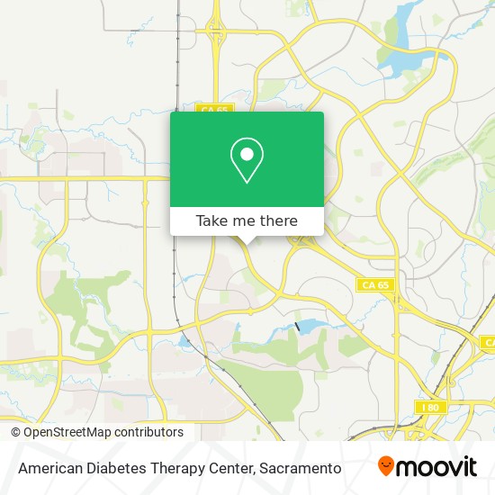American Diabetes Therapy Center map