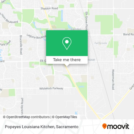 Popeyes Louisiana Kitchen map