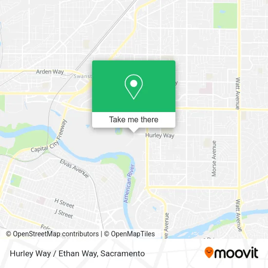 Mapa de Hurley Way / Ethan Way