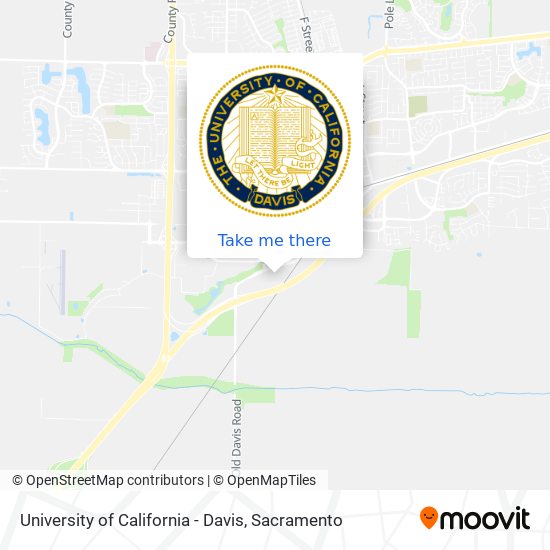 Mapa de University of California - Davis