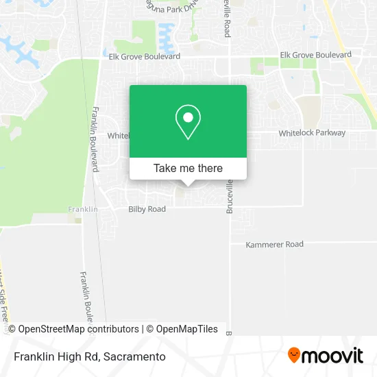 Franklin High Rd map