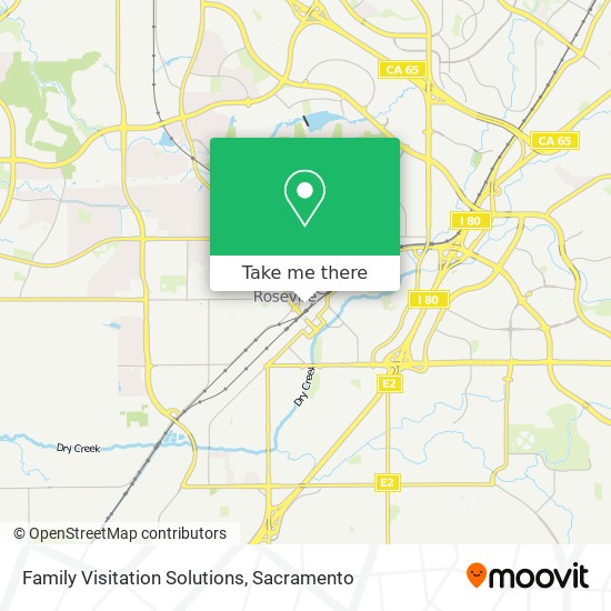 Family Visitation Solutions map