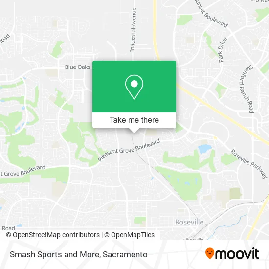 Mapa de Smash Sports and More
