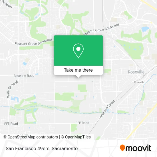 Mapa de San Francisco 49ers