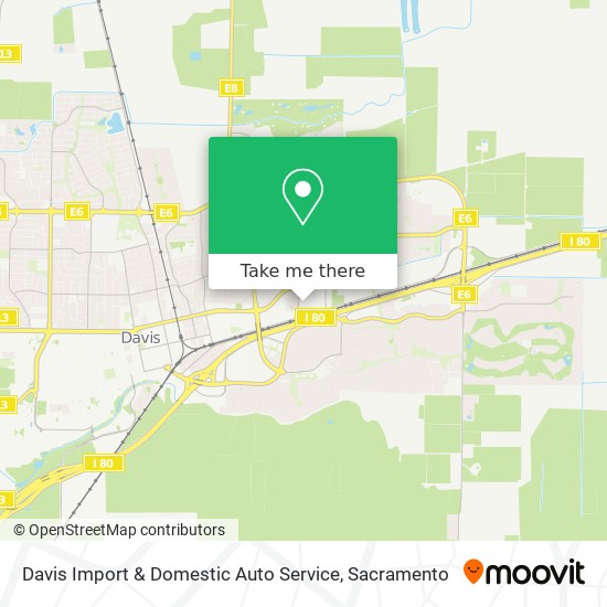 Davis Import & Domestic Auto Service map