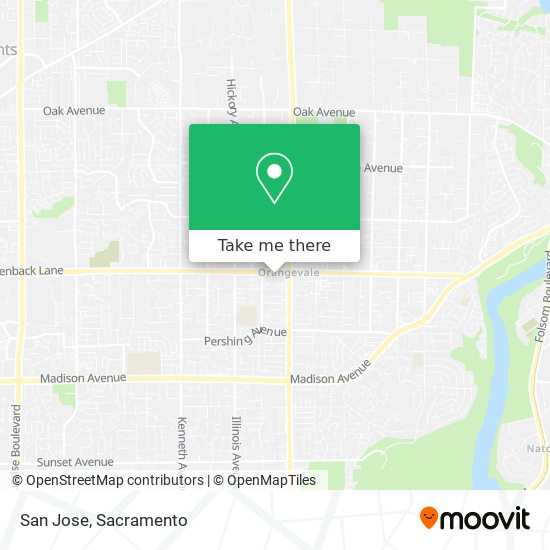 San Jose map