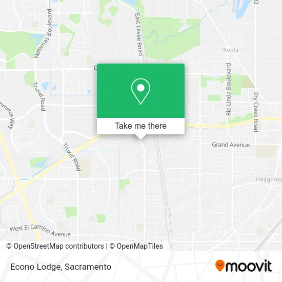 Econo Lodge map