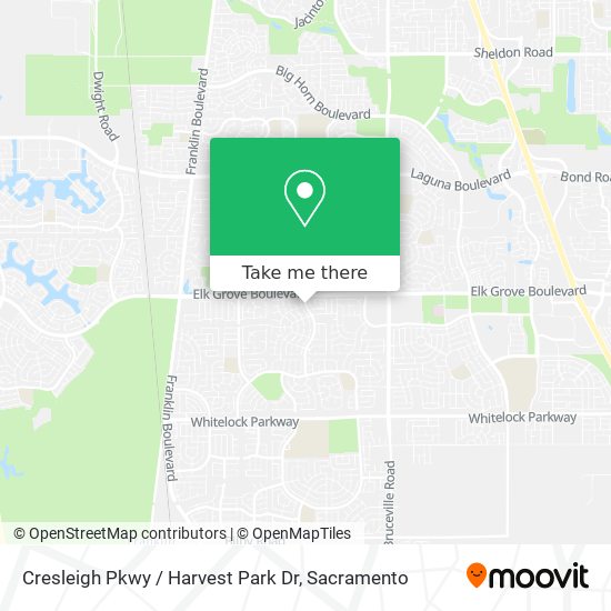 Cresleigh Pkwy / Harvest Park Dr map