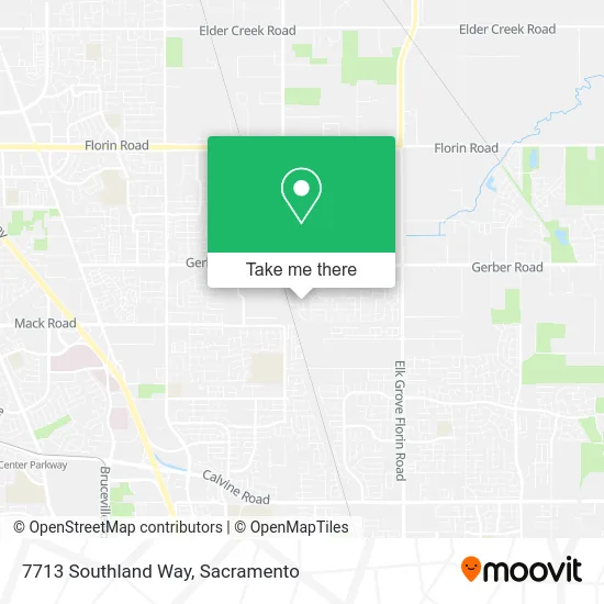 7713 Southland Way map