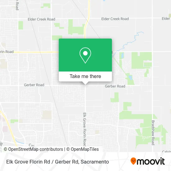 Elk Grove Florin Rd / Gerber Rd map