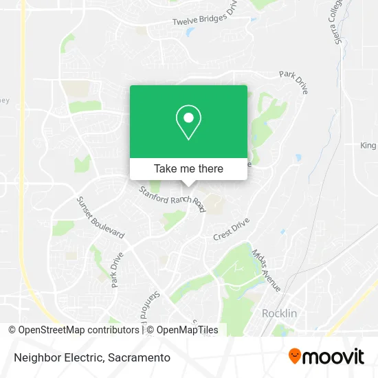 Mapa de Neighbor Electric