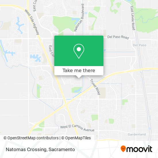 Natomas Crossing map