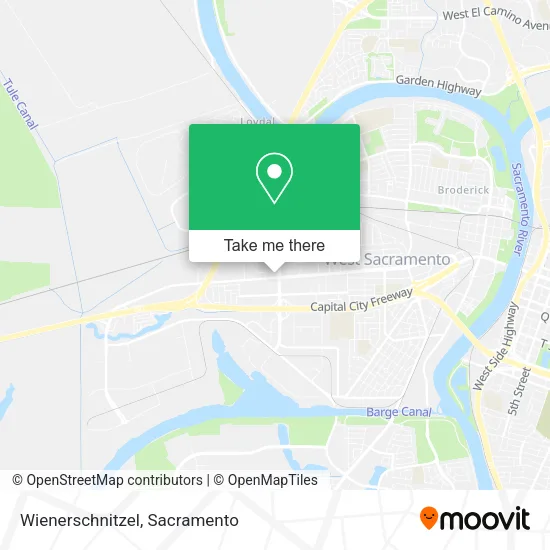 Mapa de Wienerschnitzel