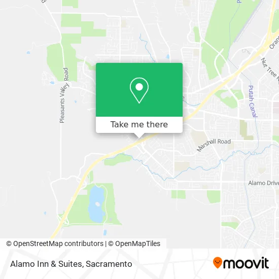 Alamo Inn & Suites map