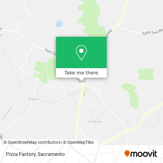 Pizza Factory map