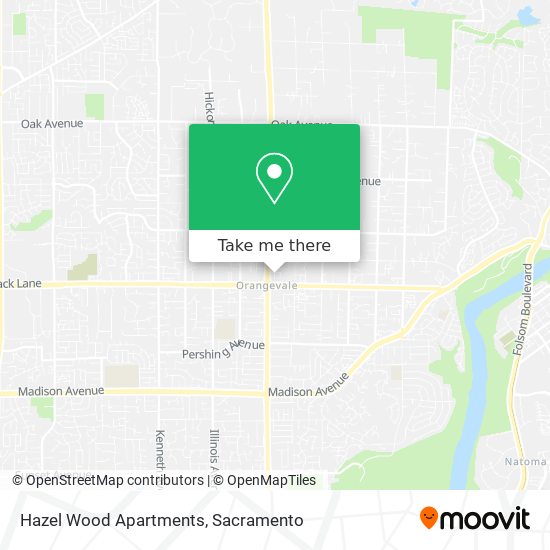 Hazel Wood Apartments map