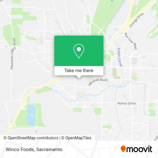 Mapa de Winco Foods