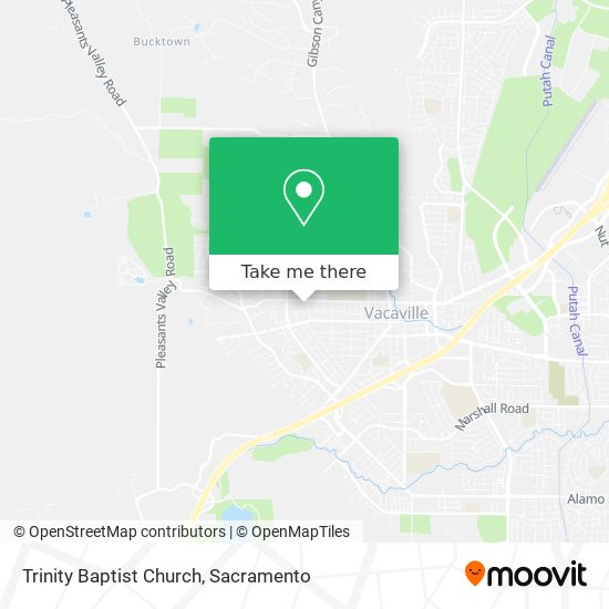 Mapa de Trinity Baptist Church