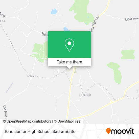 Ione Junior High School map