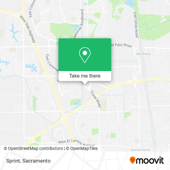 Mapa de Sprint